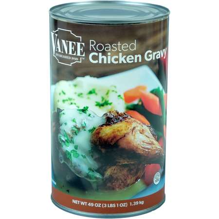 Vanee Vanee Roasted Chicken Gravy 48 oz. Cans, PK12 550VD-VAN